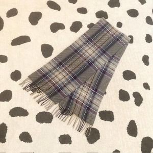 Fiori Di Firenze Men's Made in Italy Vintage Multi Check Plaid Designer Scarf